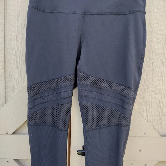 Lululemon Wunder Under High-Rise Tight leggings  Mix & Mesh 28" Black size 10 - Picture 5 of 7